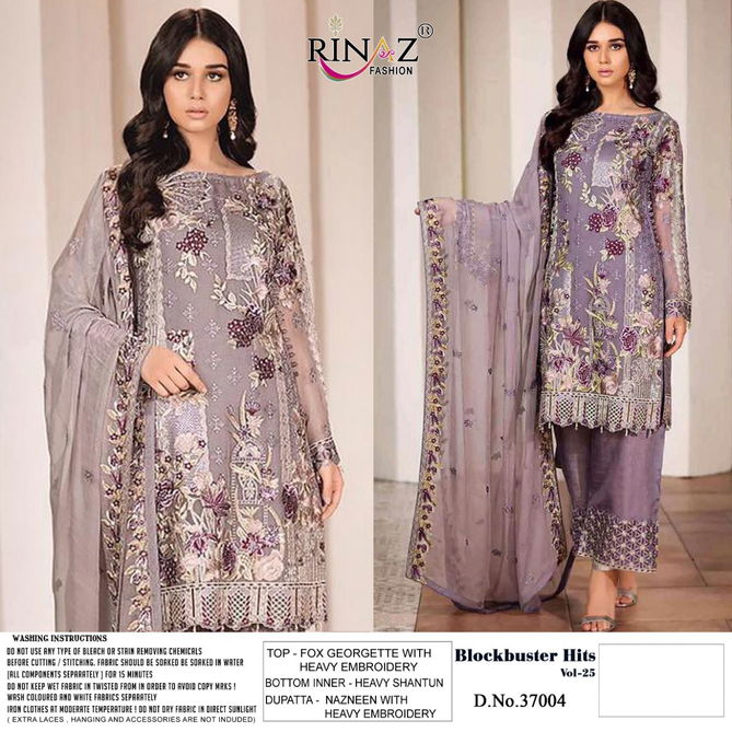 Rinaz Blockbuster Hits 25 New Fancy Festival Wear Pakistani Salwar Kameez Collection